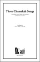 Three Chanukah Songs SATB choral sheet music cover